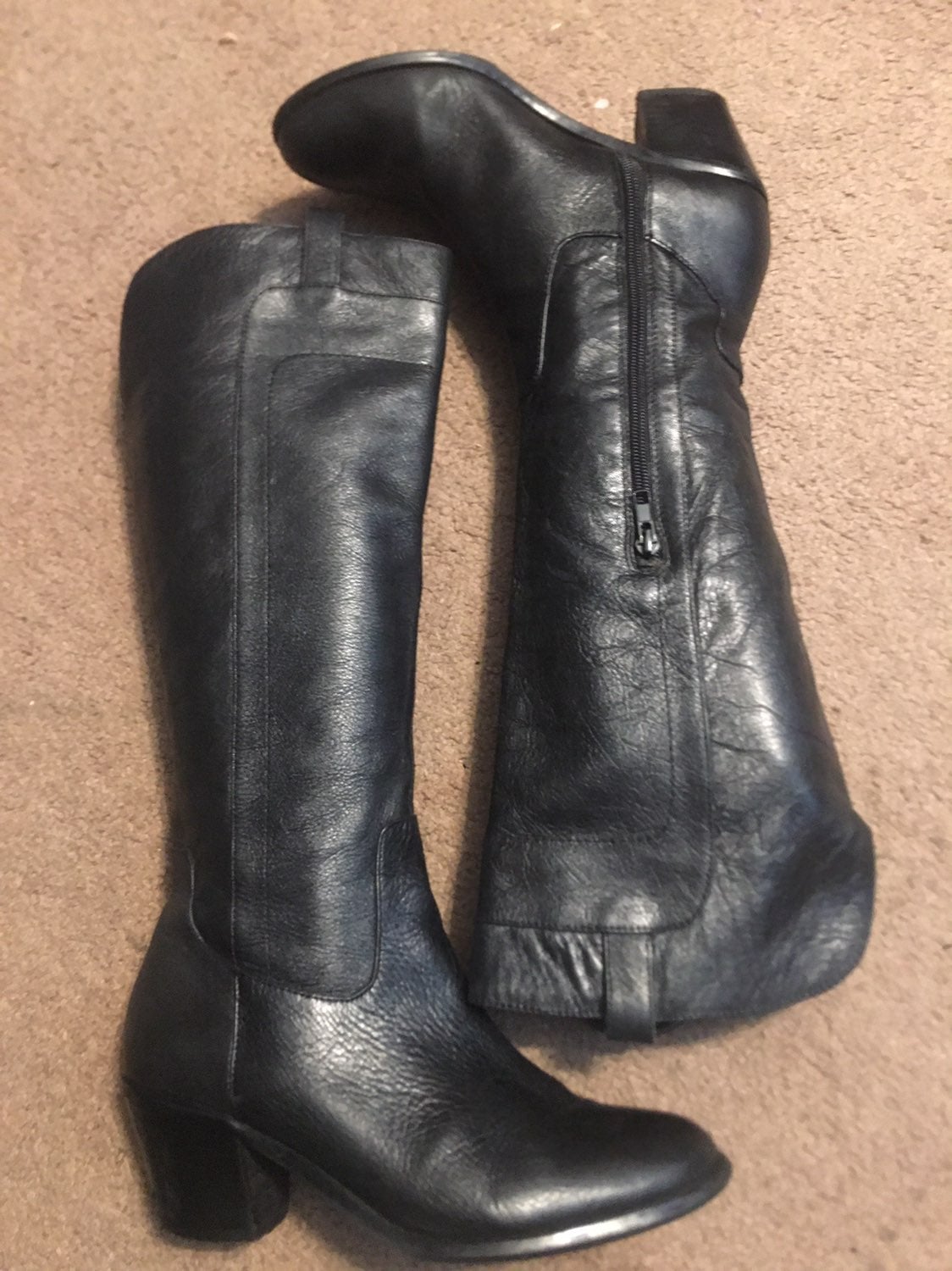 7 M Arturo Chiang Womens Olisa Black Leather Boot 7 M Arturo Chiang Womens Olisa Black Leather Boot